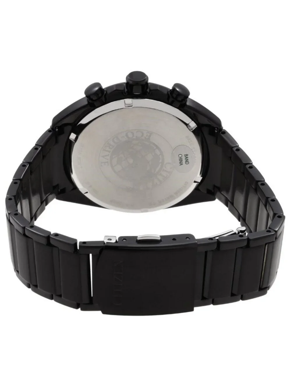 NWT Citizen Chronograph Black Dial Men's Watch and Bracelet Box Set